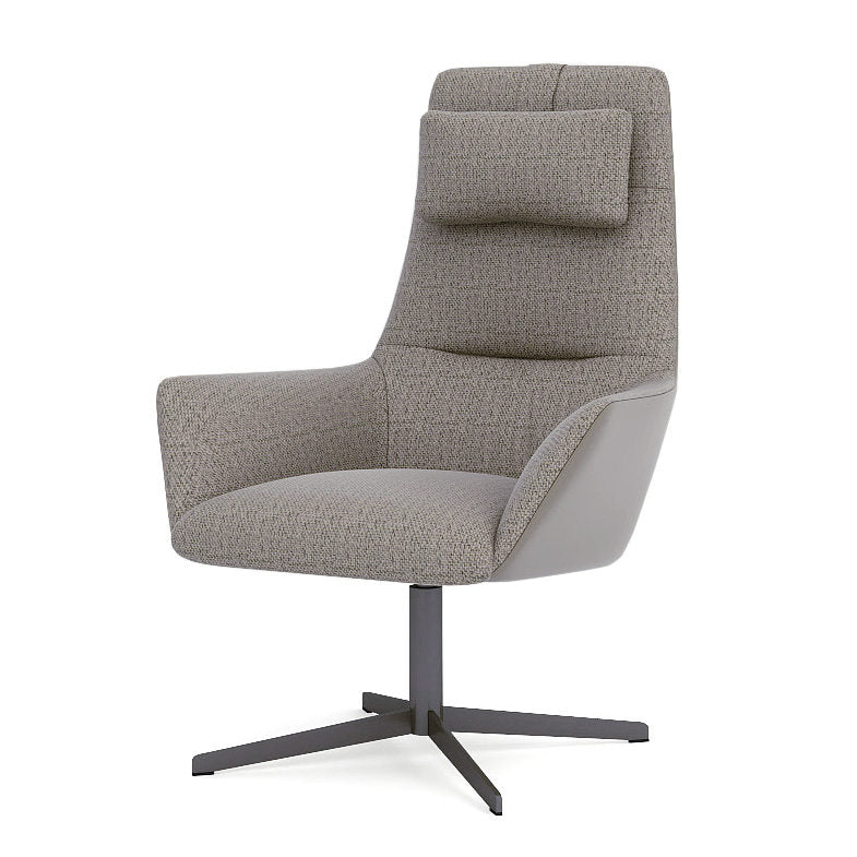 Qing Tall Swivel Lounge Chair