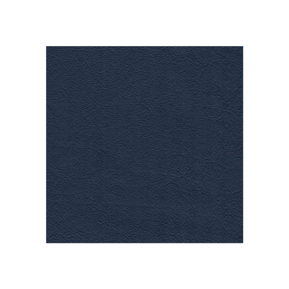 a square swatch of the 'Azure' Leather in dark grey