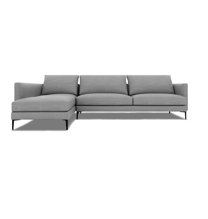 Notting L-Shape 280cm x 188cm Chaise Left