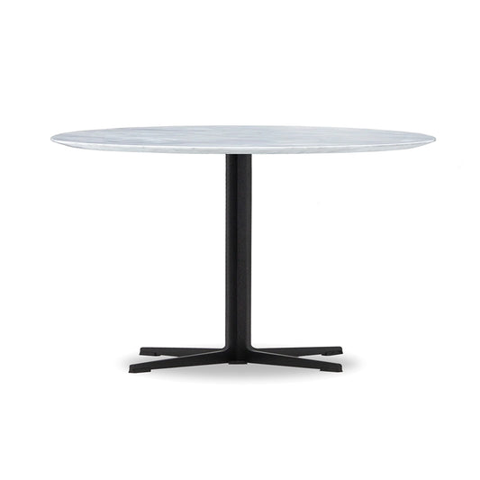 Vary 100cm Round Marble Dining Table