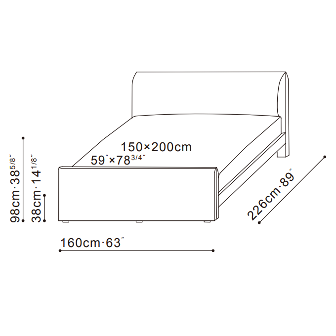 Era Plus King Bed Dimensions