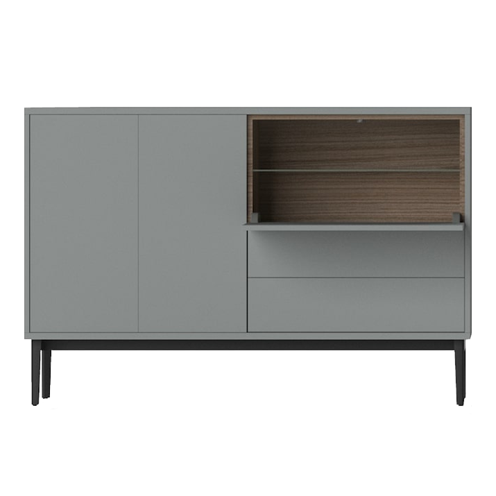 Pixel Sideboard with Drop-Leaf Door