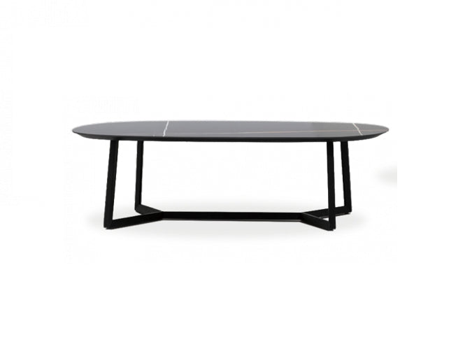 Teri Coffee Table With White Ceramic Top