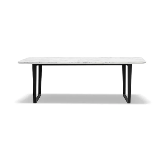 Verge 160cm Carrara Marble Dining Table